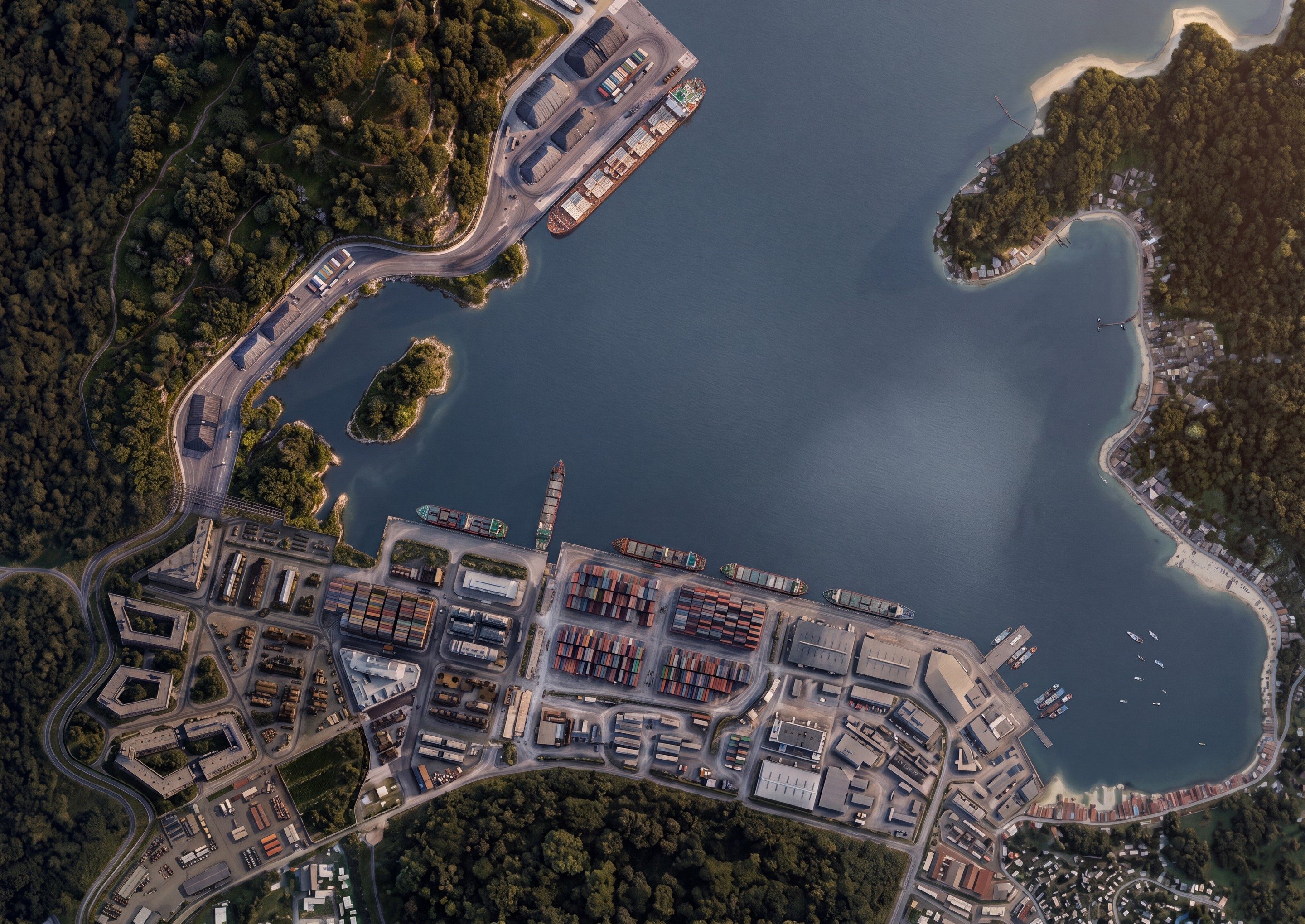 Visualización del conjunto completo del Puerto de Guanta